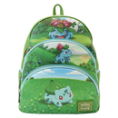 Loungefly Pokémon Bulbasaur Evolutions Triple Pocket Backpack