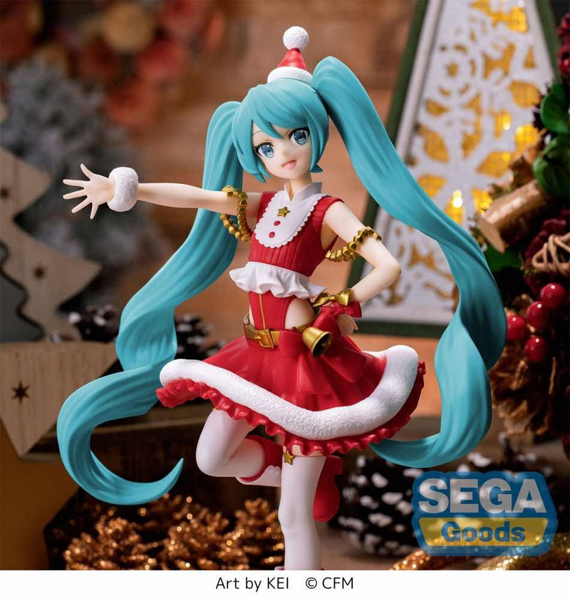 Sega: Luminasta - Hatsune Miku Christmas 2023 Statue