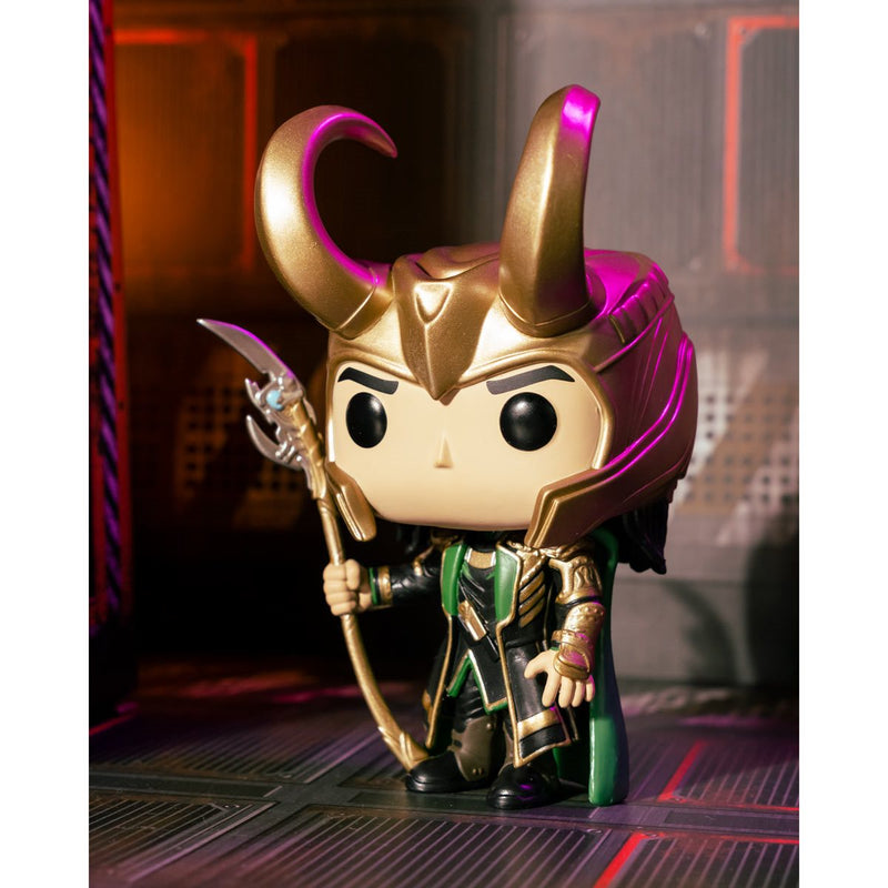 985 Loki with Scepter (Glow) [Entertainment Earth]